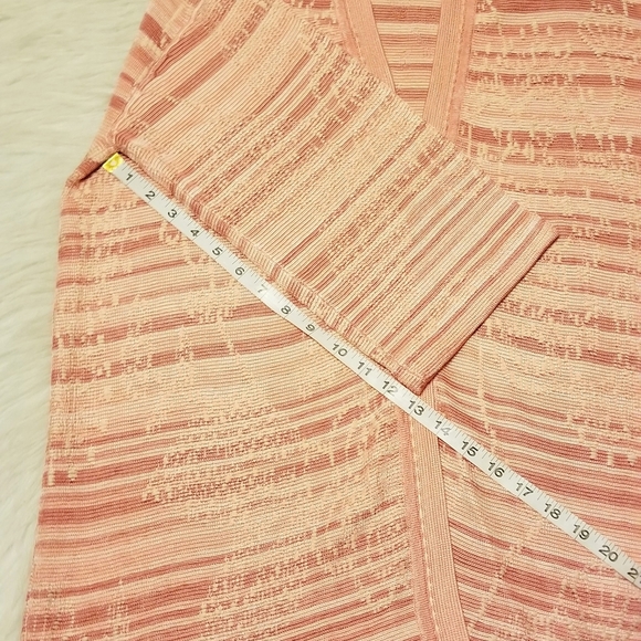 🆕 CHICO'S Embroidered Striped Jacquard Cardigan - Picture 8 of 13